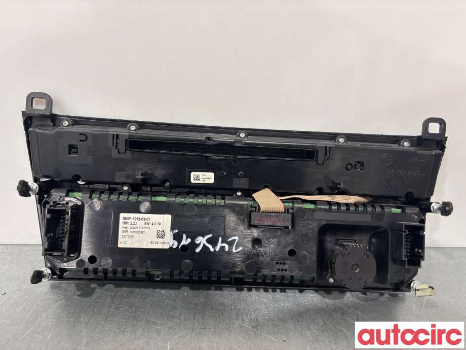 Varmeapparat betjening til BMW 7-Serie 2009-2015 (F01/F02/F03/F04) (F01/F02/F03/F04) (BMW|61319328415||9212468-01)