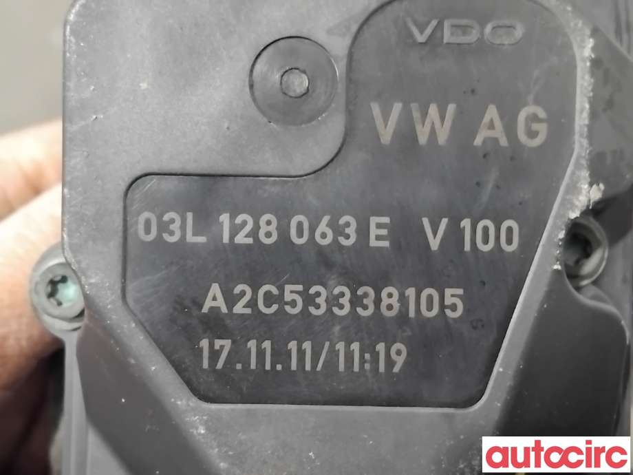 Spjeldhus til Audi A4 2007-2014 (Type IV) (B8) (B8) (AUDI|03L128063AF|A2C53338105|03L128063E)