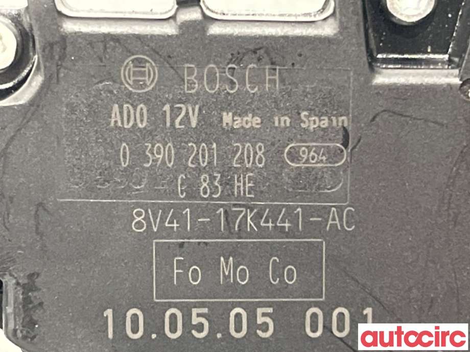Viskermotor bakrute til Ford Kuga 2008-2012 (Type I)  (FORD|1695472|0390201208|8V41-17K441-AC)
