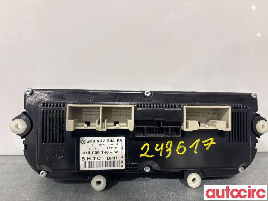 Varmeapparat betjening til VW Tiguan 2011-2016 (Type I, Fase 2) (VOLKSWAGEN|5K0907044HD||5K0907044FA)