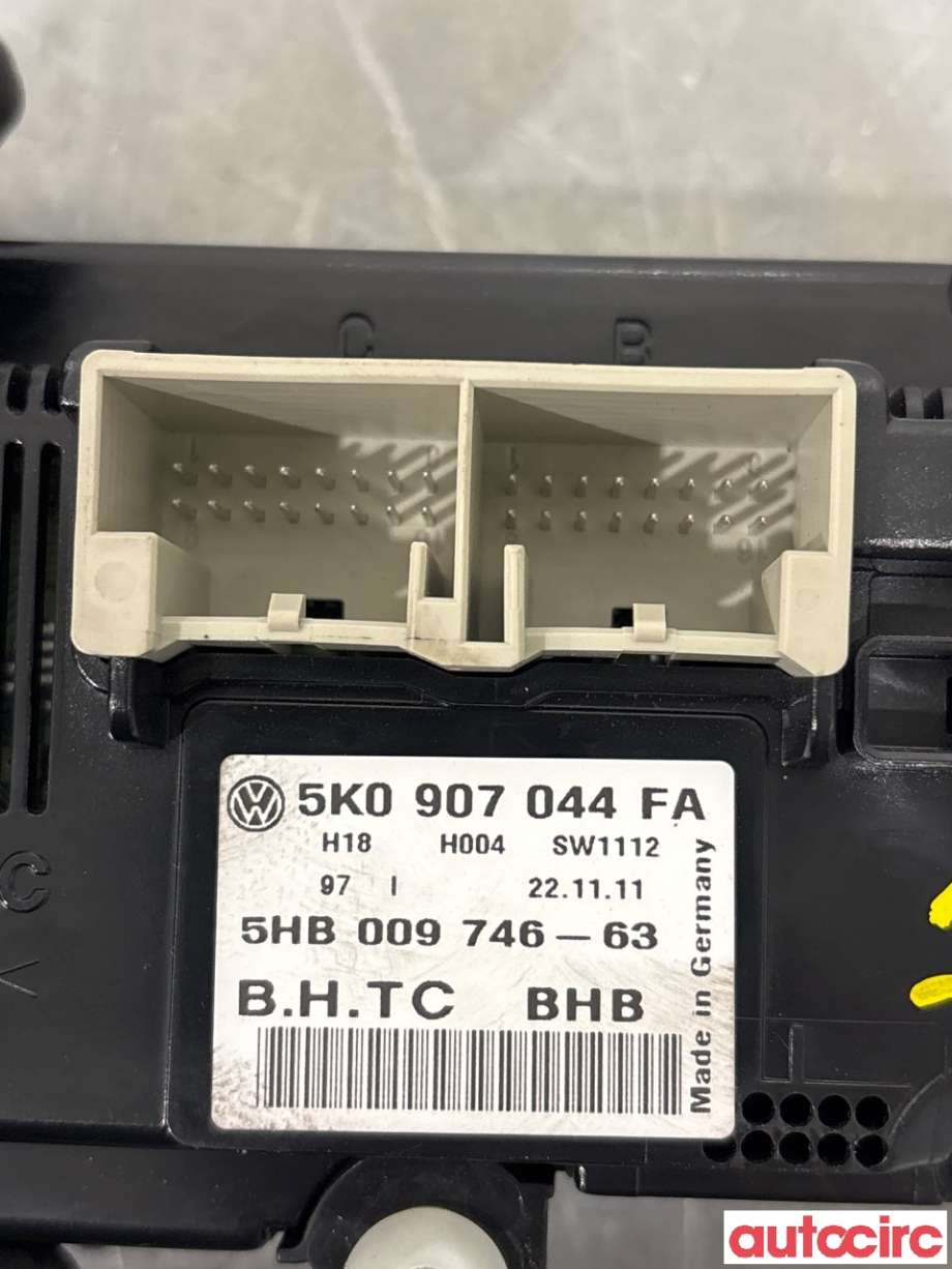 Varmeapparat betjening til VW Tiguan 2011-2016 (Type I, Fase 2) (VOLKSWAGEN|5K0907044HD||5K0907044FA)