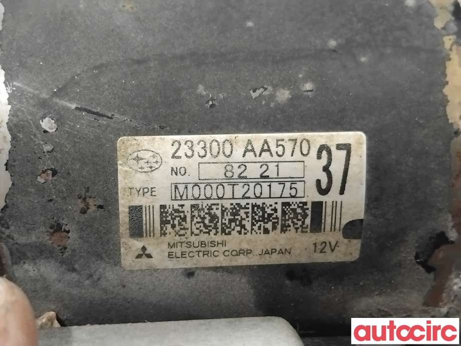 Starter til Subaru Forester 2008-2013 (Type III)  (SUBARU|23300AA570|M000T20175)