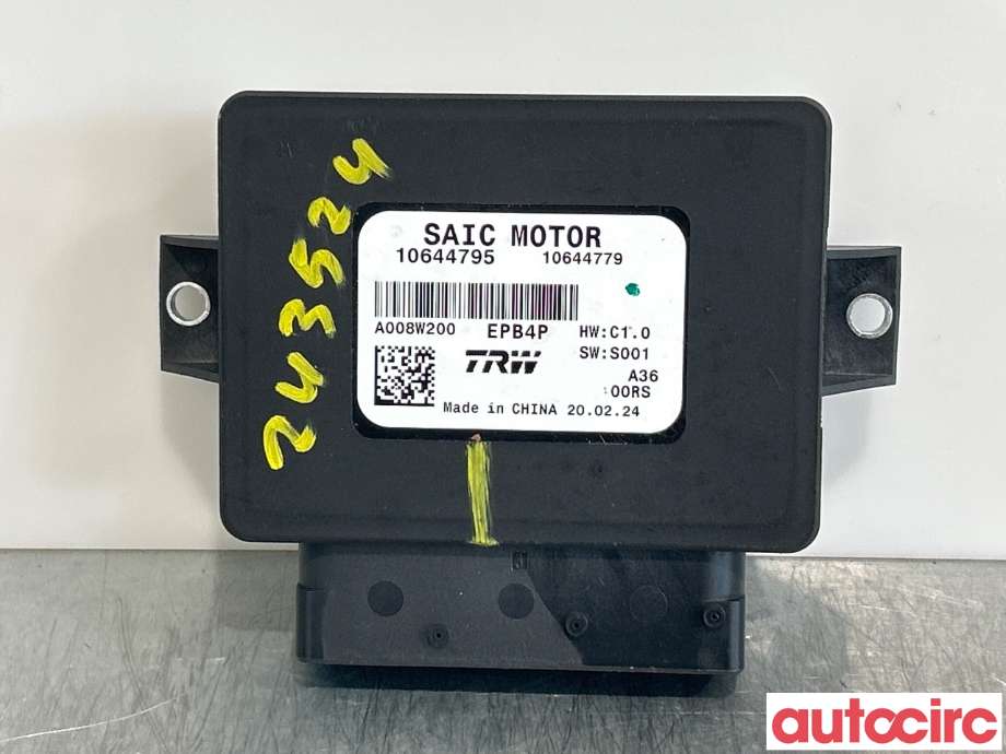 Styreenhet elektrisk parkbrems (EPB - Electric Parking Brake) til MG ZS EV, 2019-2021 (Type I, Fase 1)  (MG|10644795)