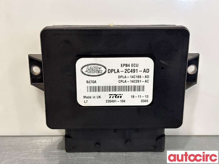 Styreenhet elektrisk parkbrems (EPB - Electric Parking Brake) til Land Rover Range Rover, 2013-->> (Type IV)  (LAND-ROVER|LR043579)