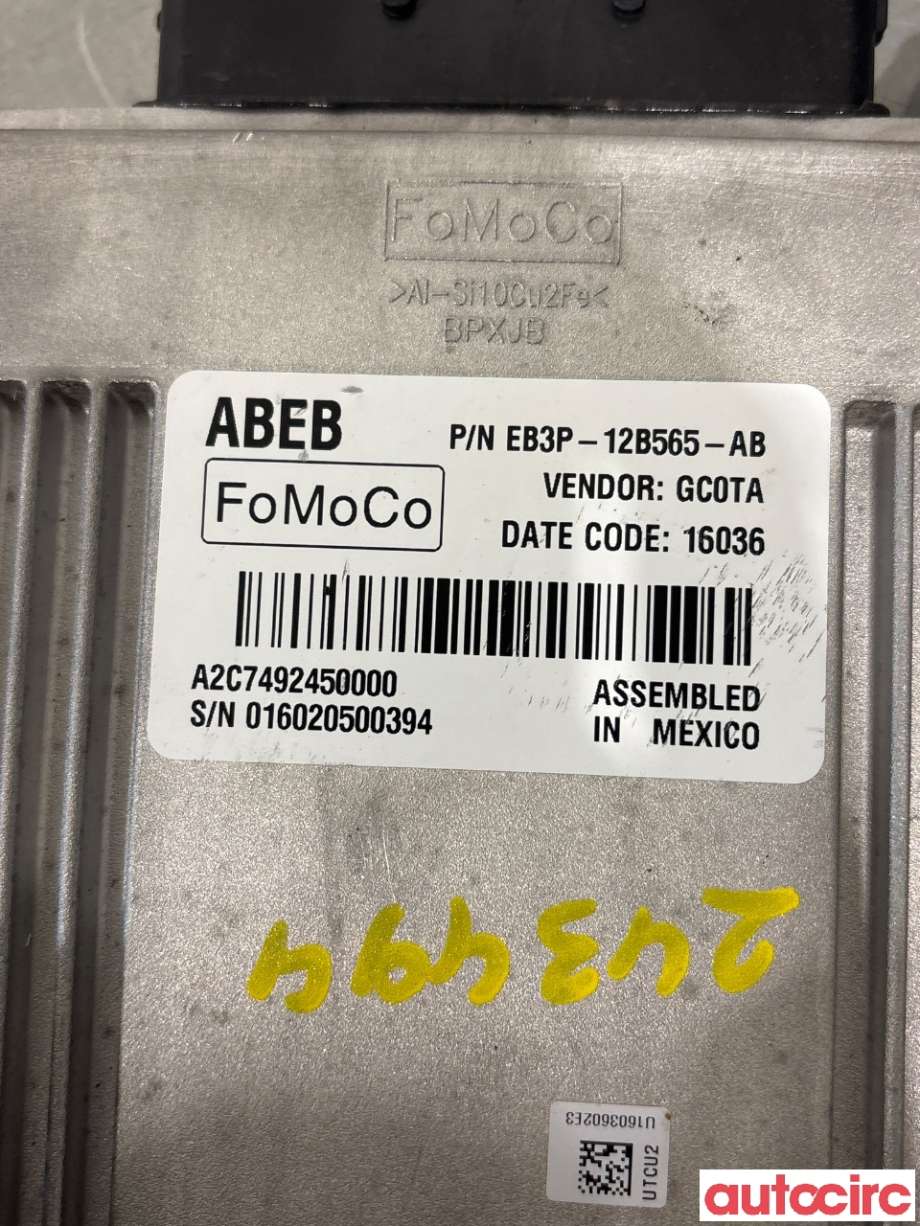 Styreenhet girkasse til Ford Ranger / Ranger Raptor 2015-2022 (FORD|1725638|A2C7492450000|EB3P-12B565-AB)