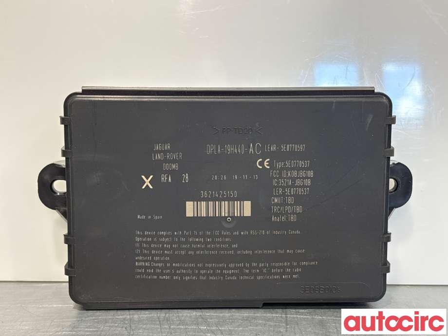 Styreenhet nøkkelfri/keyless til Land Rover Range Rover 2013-->> (Type IV) (LAND-ROVER|LR052871|DPLA-19H440-AC|LR071651)