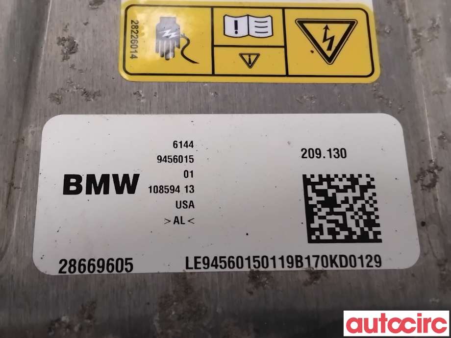 DCDC converter hybrid til BMW 2-Serie 2014-2021 (F22/F23) (F22/F23) (BMW|12369470891||61449456015)