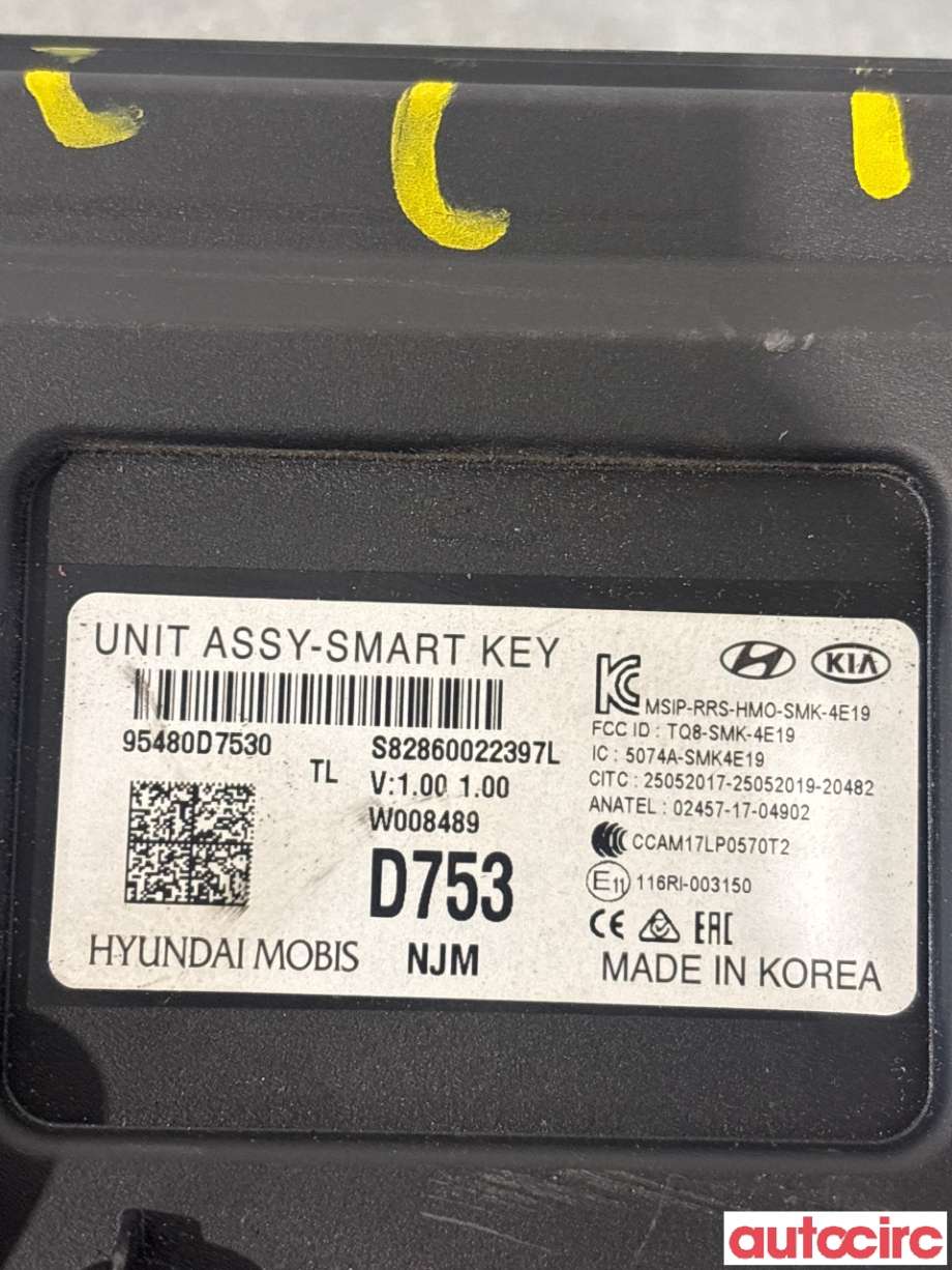 Styreenhet nøkkelfri/keyless til Hyundai Tucson 2015-2020  (HYUNDAI|95480D7530|)
