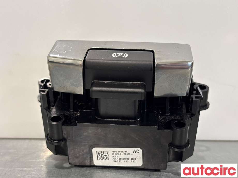 Bryter elektrisk håndbrekk/parkbrems til Land Rover Range Rover 2013-->> (Type IV)  (LAND-ROVER|LR034827|CPLA-2B623-AC|LR133124)