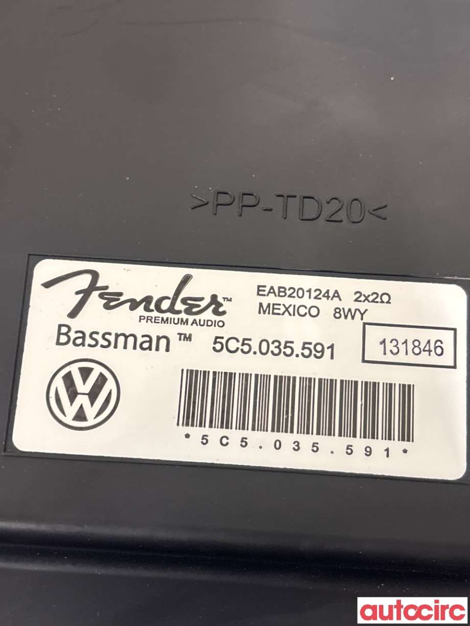 Bilstereo høyttaler til VW Beetle 2011-2018 (Type II)  (VOLKSWAGEN|5C5035591|)
