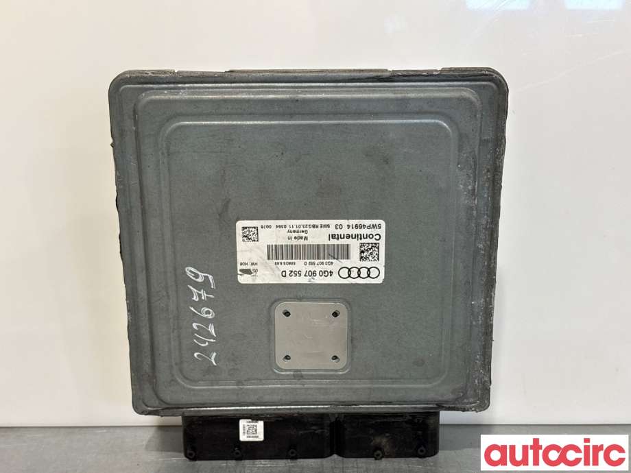 Styreenhet motor til Audi A7 2010-2014 (Type I, Fase 1) (AUDI|4G0907552F|5WP46914|4G0907552D)