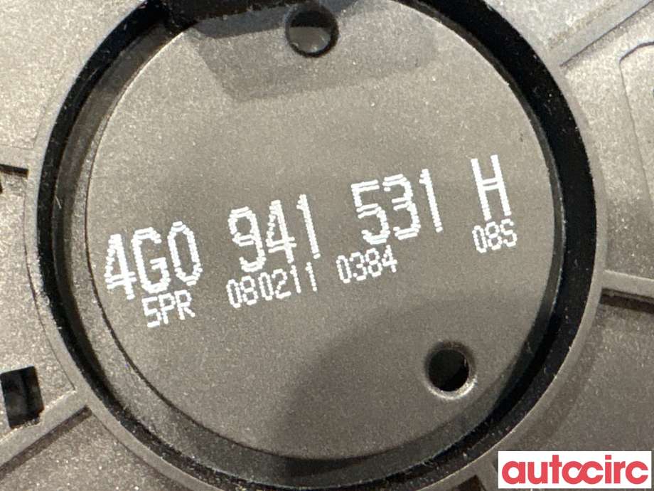 Bryter lys til Audi A7 2010-2014 (Type I, Fase 1) (AUDI|4G0941531H|5PR0802110384|4G0941531AP)