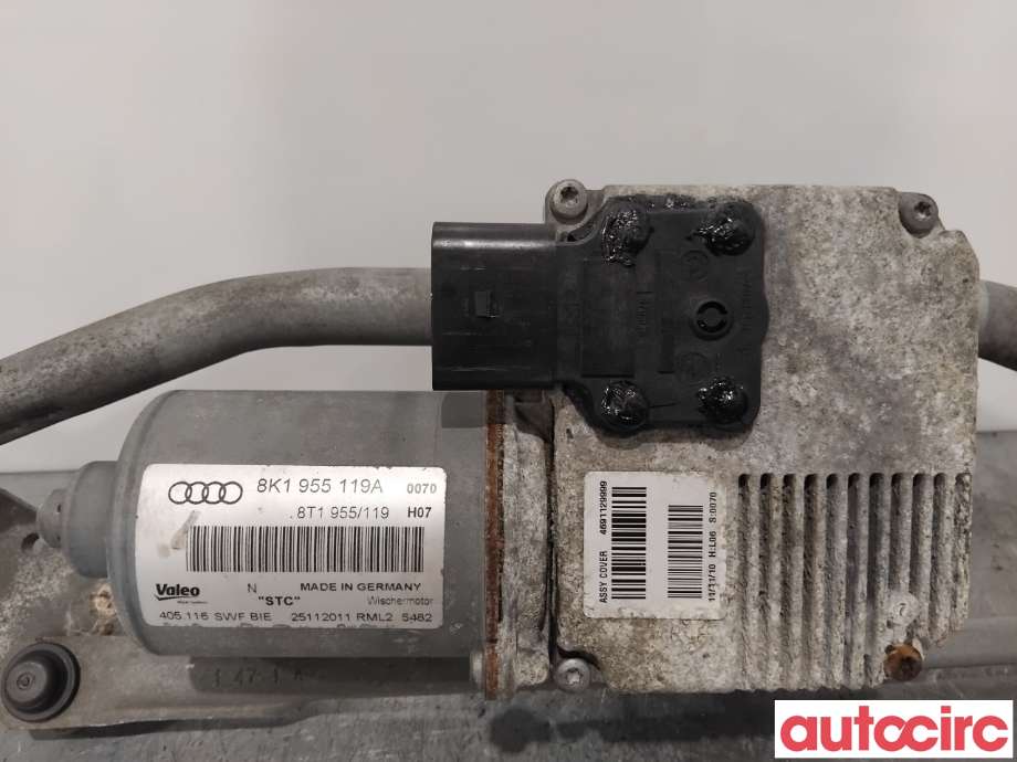 Viskermotor frontrute til Audi A4 2007-2014 (Type IV) (B8) (B8) (AUDI|8K1955023C|405116|8K1955023E)