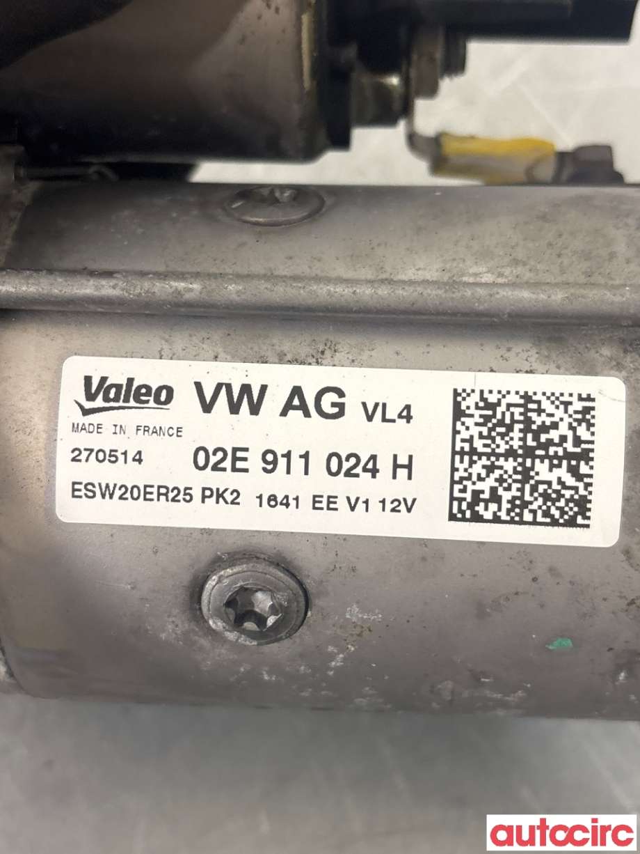 Starter diesel til Škoda Superb 2008-2015 (Type II)  (SKODA|02E911024H|)