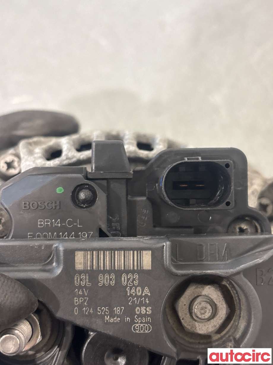 Dynamo til Škoda Superb 2008-2015 (Type II)  (SKODA|03L903023|0124525146)