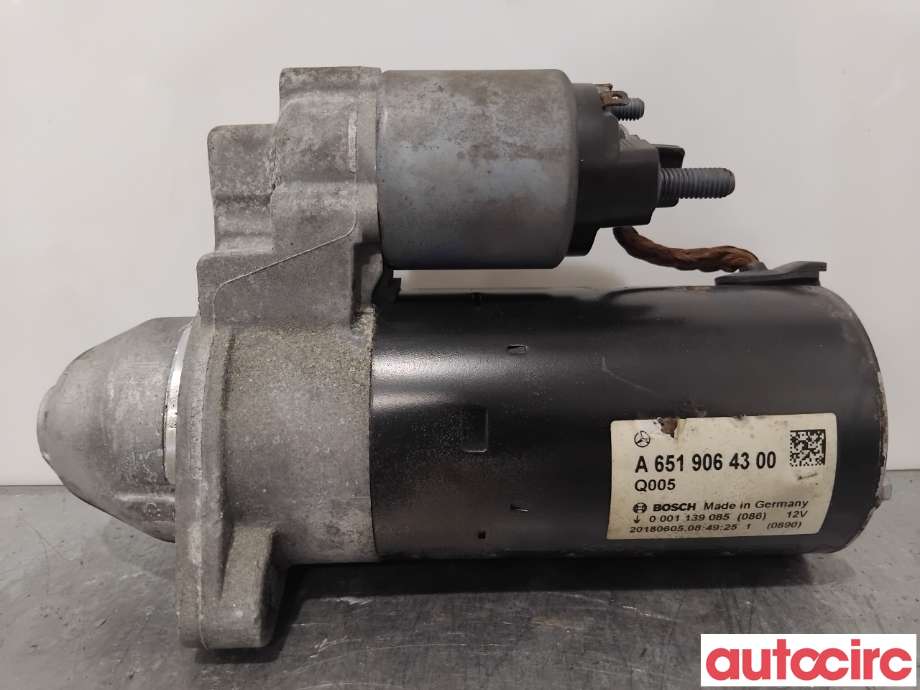 Starter diesel til Mercedes Sprinter 2018-->> (907/910) (907/910) (MERCEDES|A6519064300|0001139085)