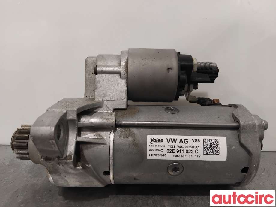 Starter diesel til Škoda Octavia 2020-->> (Type IV) (SKODA|02E911022CX|RSW20R-10|02E911022C)