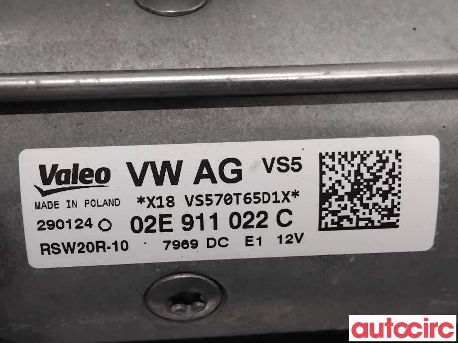 Starter diesel til Škoda Octavia 2020-->> (Type IV) (SKODA|02E911022CX|RSW20R-10|02E911022C)