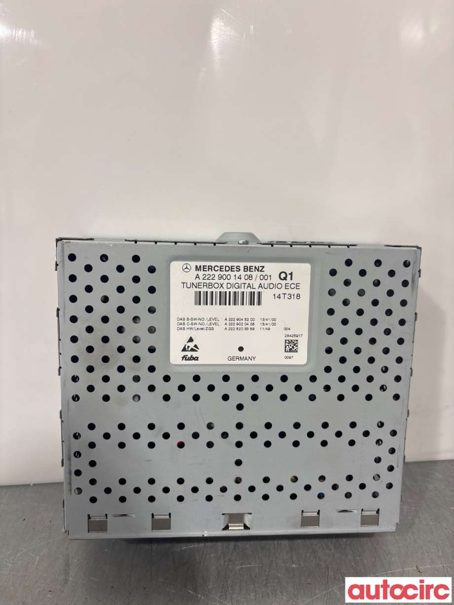 Bilstereo til Mercedes C-Klasse 2014-2018 (Fase 1) (W205) (W205) (MERCEDES|A2229003210||A2229001408)