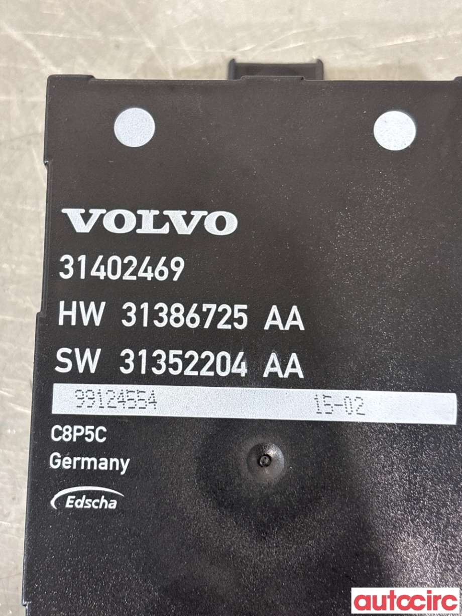 Styreenhet elektrisk bakluke til Volvo V70 2014-2016 (Type III, Fase 2)  (VOLVO|31402469|)