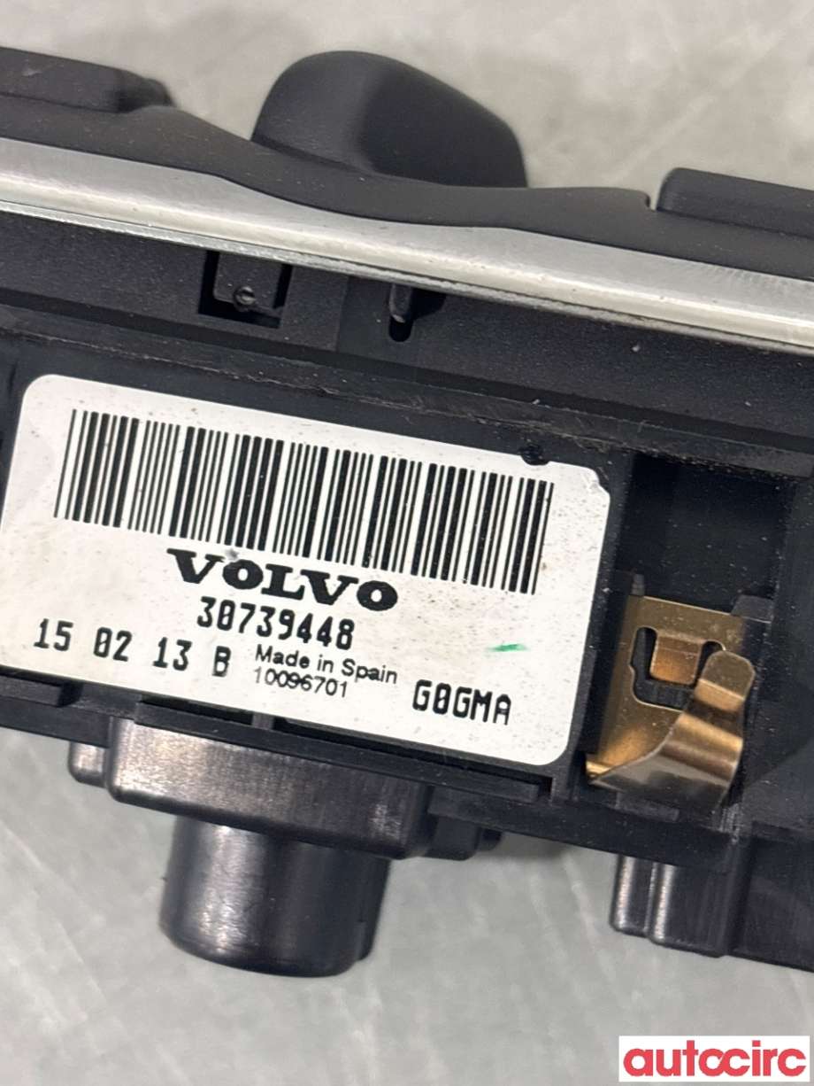 Bryter lys til Volvo V70 2014-2016 (Type III, Fase 2)  (VOLVO|31443839||30739448)