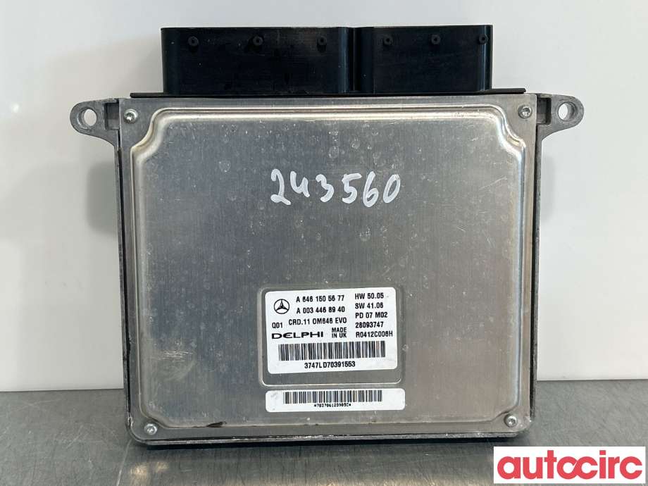 Styreenhet motor til Mercedes E-Klasse 2006-2009 (Fase 2) (W211) (W211) (MERCEDES|A6461506978||A6461505677)