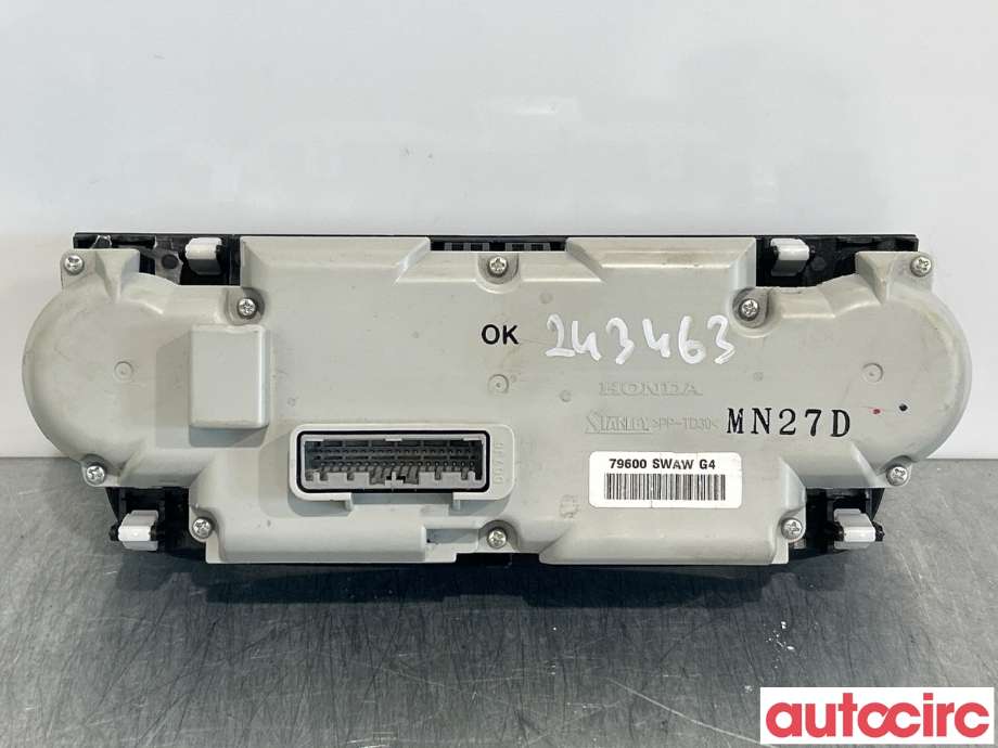 Varmeapparat betjening til Honda CR-V 2007-2012 (Type III)  (HONDA|79600SWAG42ZA||79600SWAWG4)