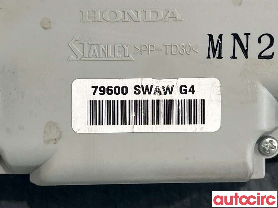 Varmeapparat betjening til Honda CR-V 2007-2012 (Type III)  (HONDA|79600SWAG42ZA||79600SWAWG4)