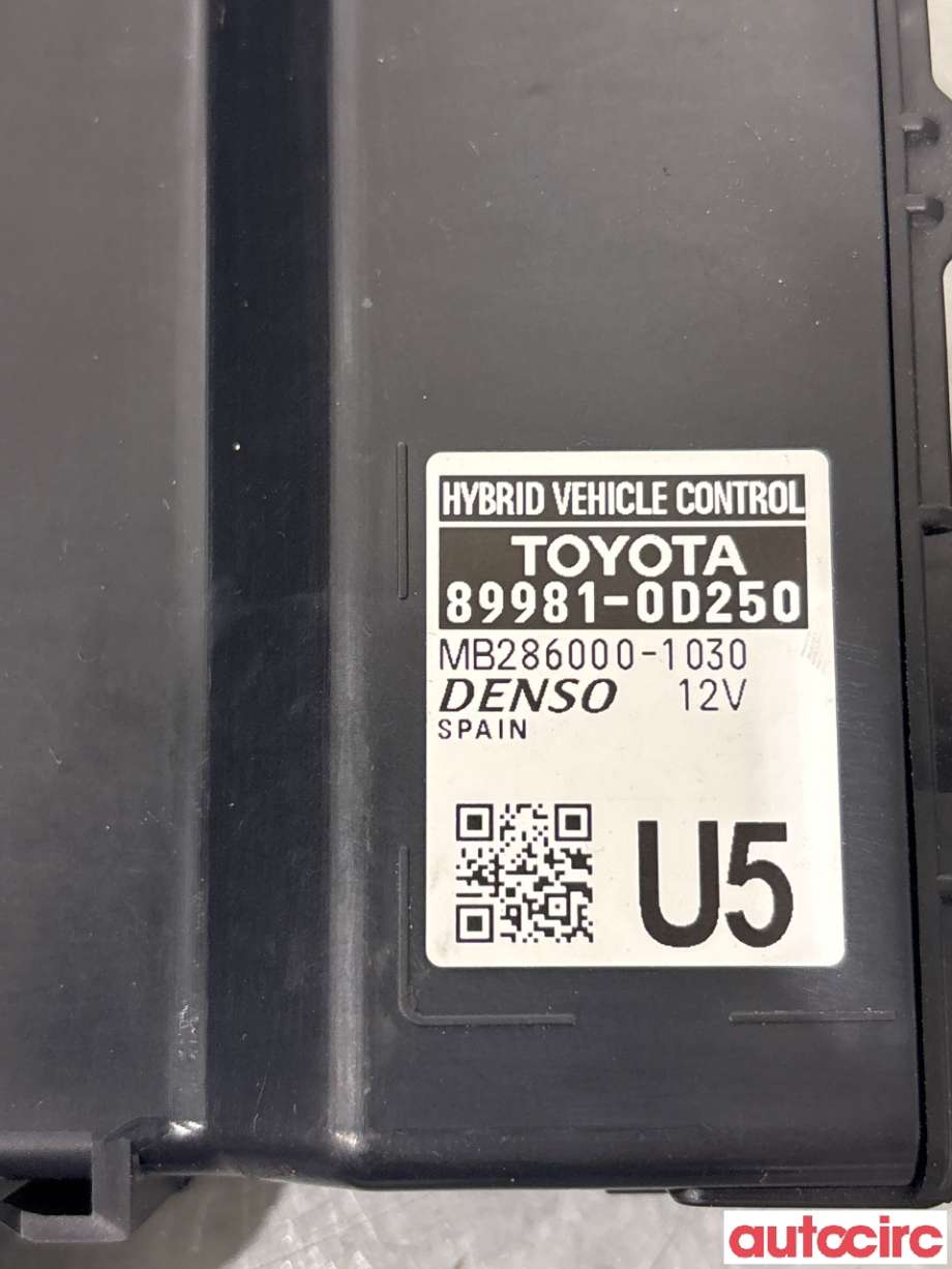 Styreenhet girkasse til Toyota Yaris 2020-->> (Type IV)  (TOYOTA|899810D250|MB286000-1030|89981-0D250)