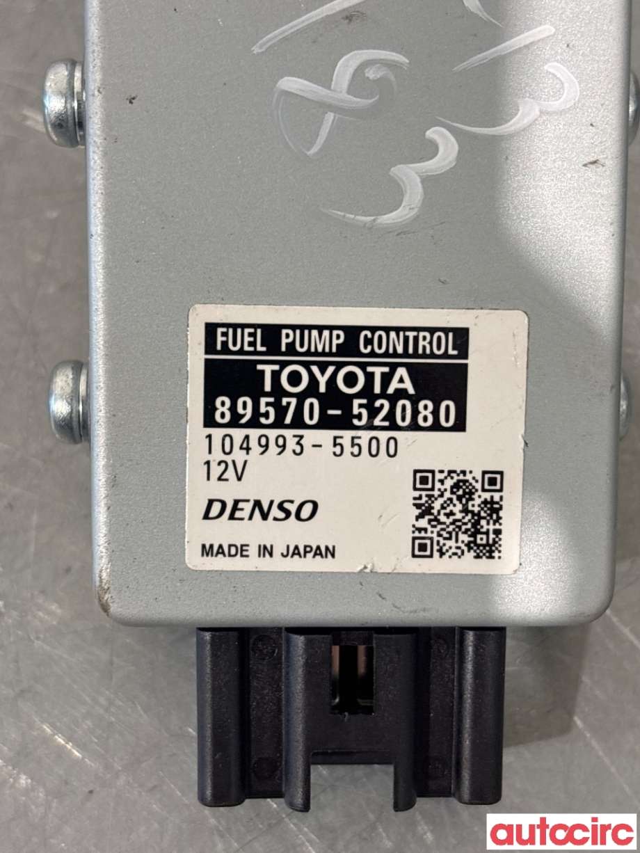 Styreenhet drivstoffpumpe til Toyota Yaris 2020-->> (Type IV)  (TOYOTA|8957052080|104993-5500|89570-52080)
