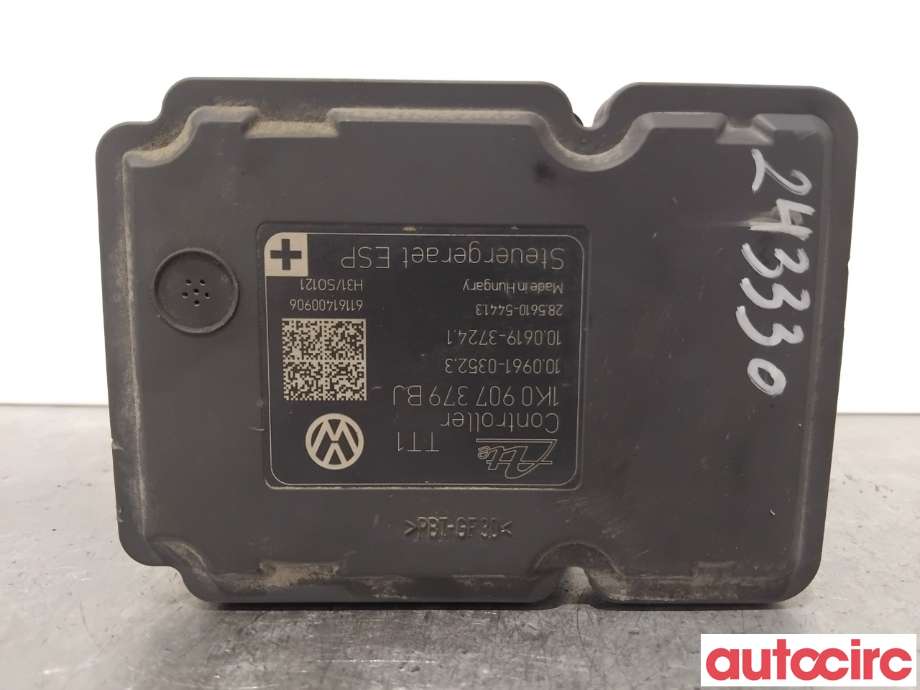 ABS sentral til Škoda Octavia 2009-2013 (Type II, Fase 2)  (SKODA|1K0614517DE|100961-03523)