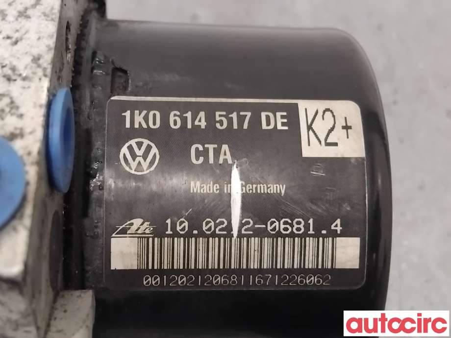 ABS sentral til Škoda Octavia 2009-2013 (Type II, Fase 2)  (SKODA|1K0614517DE|100961-03523)
