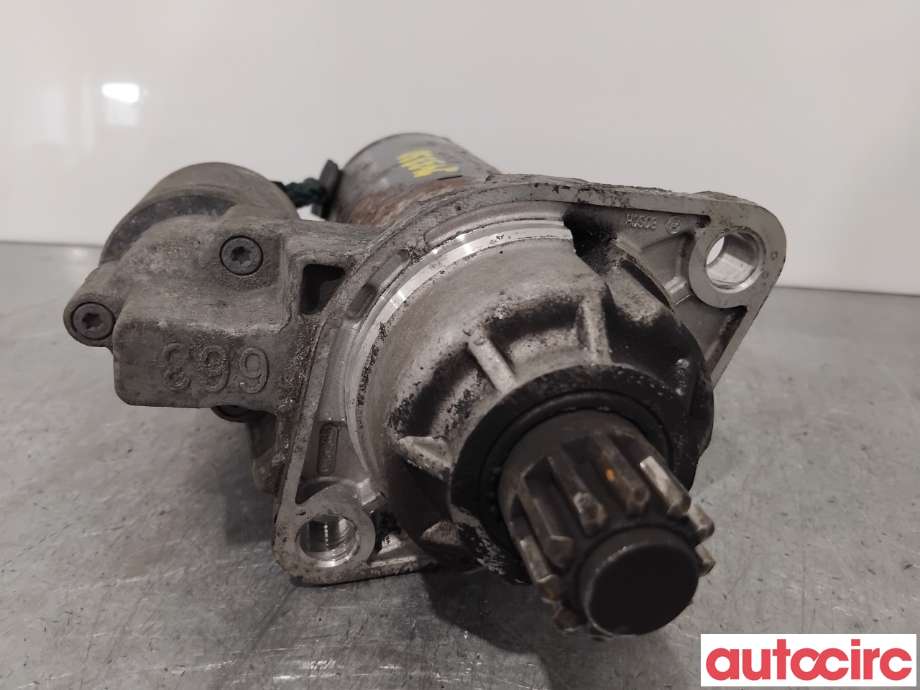 Starter diesel til Škoda Octavia 2009-2013 (Type II, Fase 2)  (SKODA|02Z911023NX|0001123038|02Z911024KX)