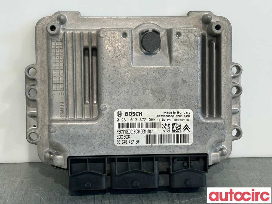 Styreenhet motor til Peugeot Partner, 2008-2015 (Type II, Fase 1) (PEUGEOT|194329)
