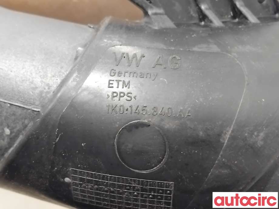 Turbo rør til VW Golf VI 2008-2012  (VOLKSWAGEN|1K0145840AE||1K0145840AA)