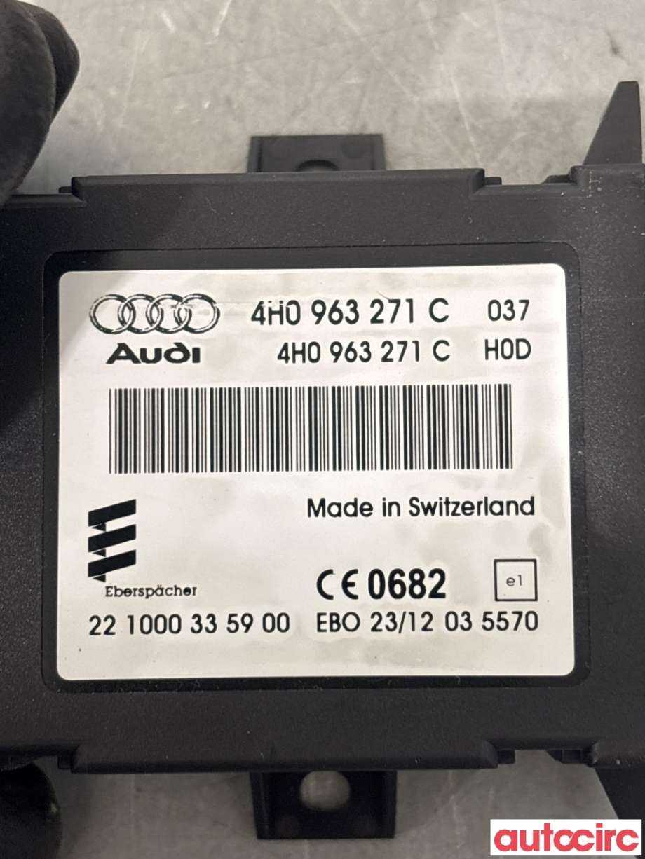 Styreenhet diverse til Audi A6, Allroad 2012-2014 (Type III, Fase 1) (C7) (C7) (AUDI|4H0963271C|)