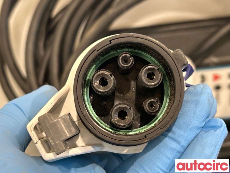 Batterilader kabel til Mitsubishi Outlander 2015-->> (Type III, Fase 2)  (MITSUBISHI|9482A335|)