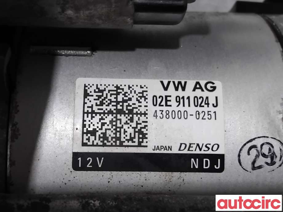 Starter diesel til Škoda Superb 2015-->> (Type III) (SKODA|02E911024JX|438000-0251|02E911024J)