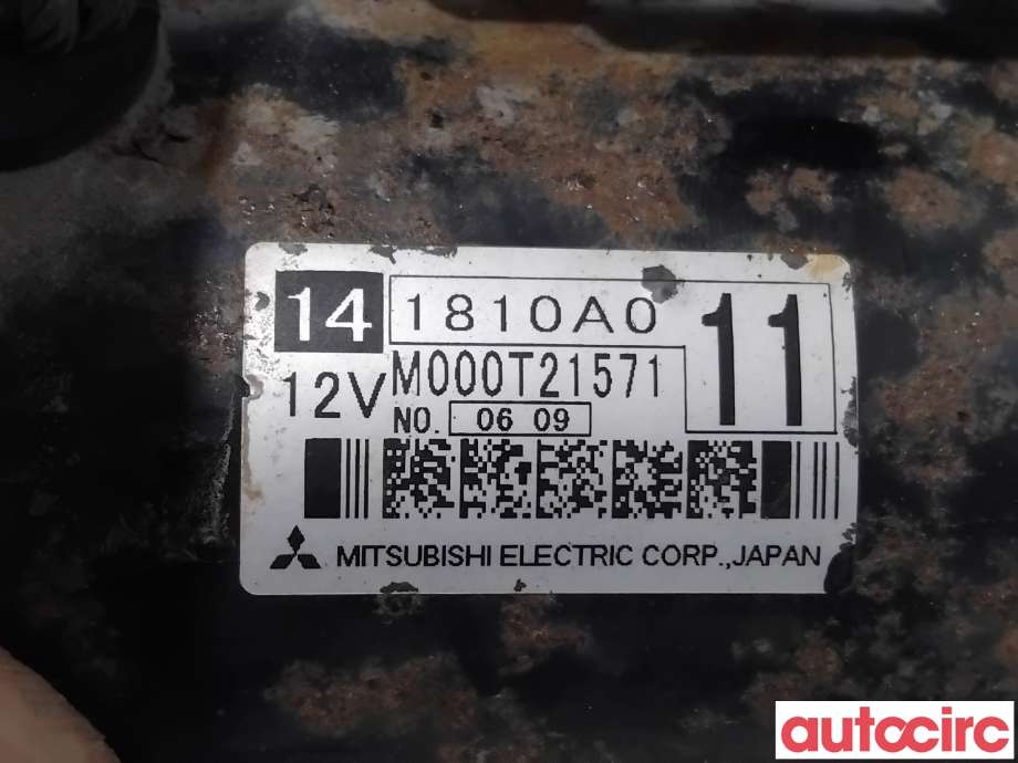 Starter til Mitsubishi Outlander 2010-2012 (Type II, Fase 2)  (MITSUBISHI|1810A011|M000T21571)