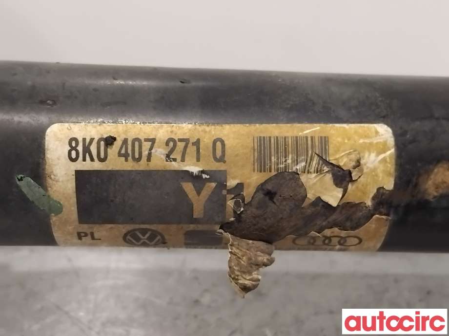 Drivaksel høyre foran til Audi A4 2007-2014 (Type IV) (B8) (B8) (AUDI|8K0407451LX|8K0407271Q|8K0407271AJ)