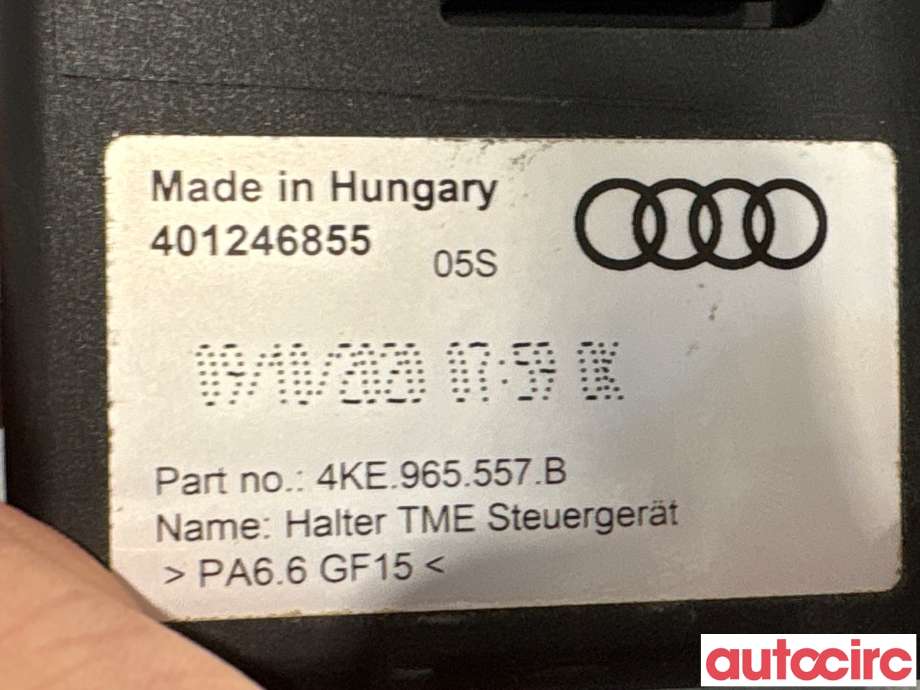 Styreenhet diverse til Audi e-tron 2018-->>  (AUDI|4KE965429C|)