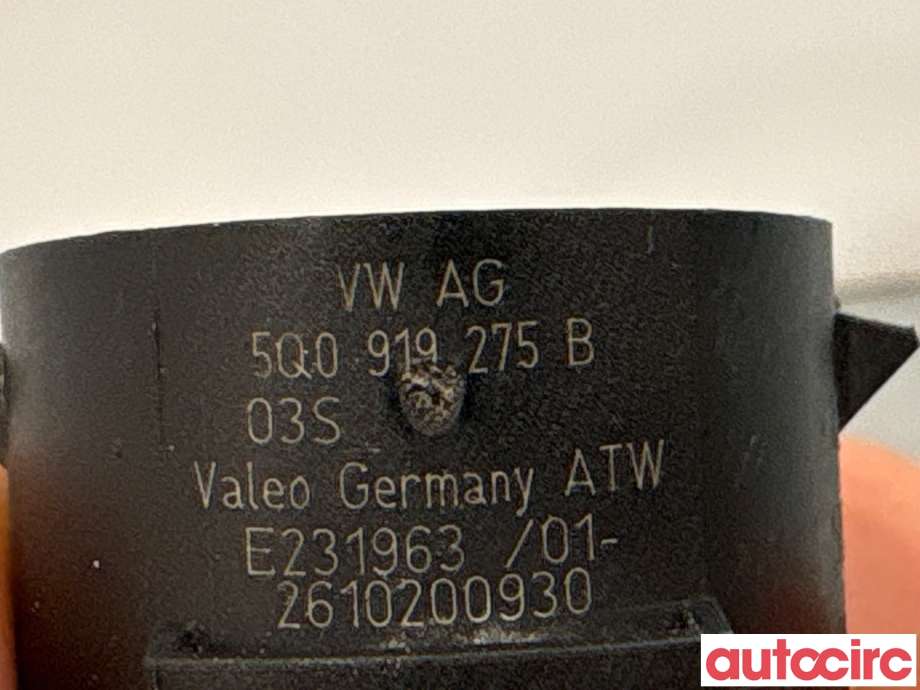 Parkeringssensor bak til Audi e-tron 2018-->>  (AUDI|5Q0919275B|)