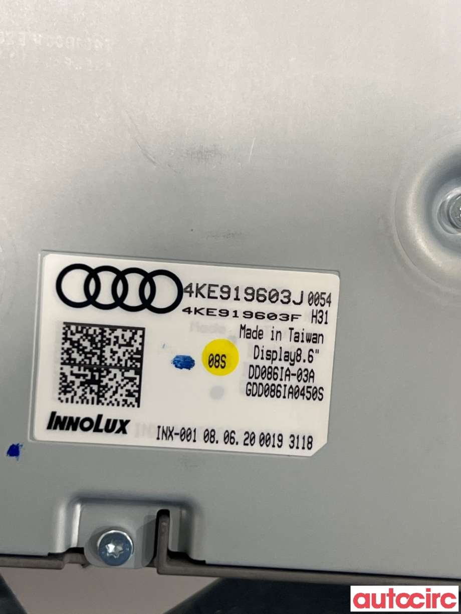 Instrument kjørecomputer til Audi e-tron 2018-->> (AUDI|4KE919603J|DD086IA-03A)