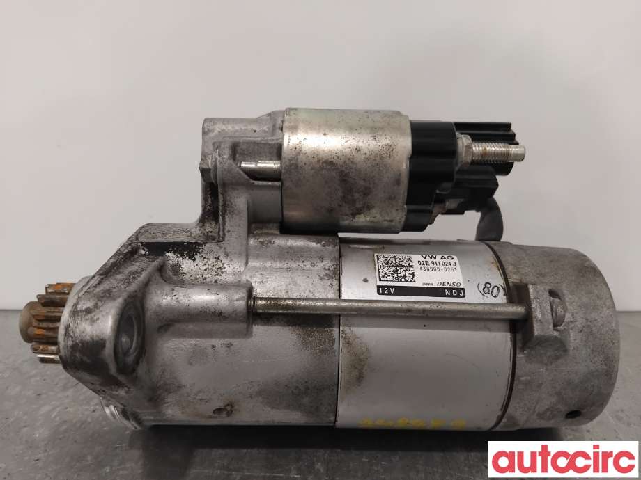 Starter diesel til VW Tiguan, 2016-2020 (Type II, Fase 1)  (02E911024JX)