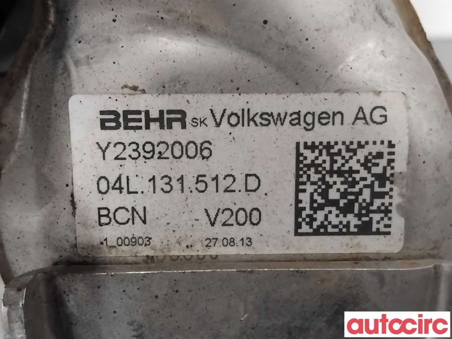 EGR-ventil til VW Golf VII 2012-2017 (Fase 1) (04L131512D|Y2392006|)