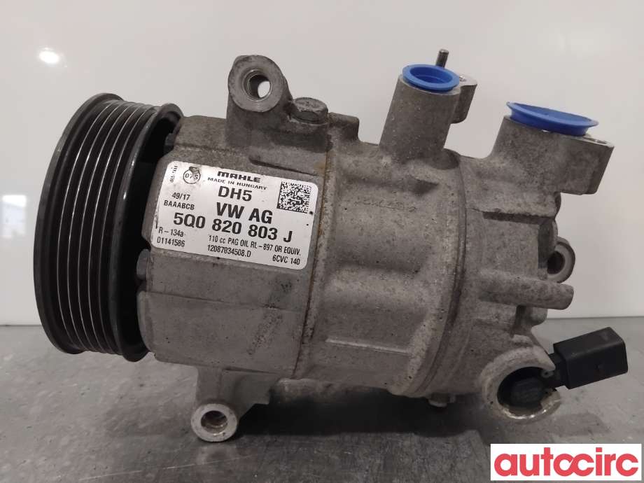 Aircondition kompressor til VW Caddy 2015-2020 (Type III, Fase 3)  (5Q0820803F|6CVC140|)