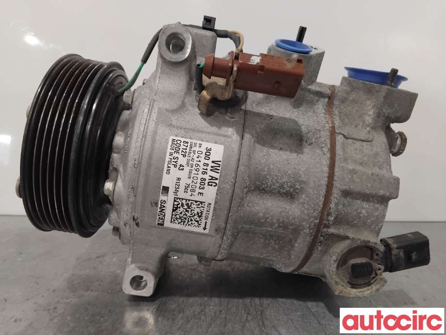 Aircondition kompressor til VW T-Cross 2019-->>  (VOLKSWAGEN|3Q0816803D|8712|3Q0816803E)