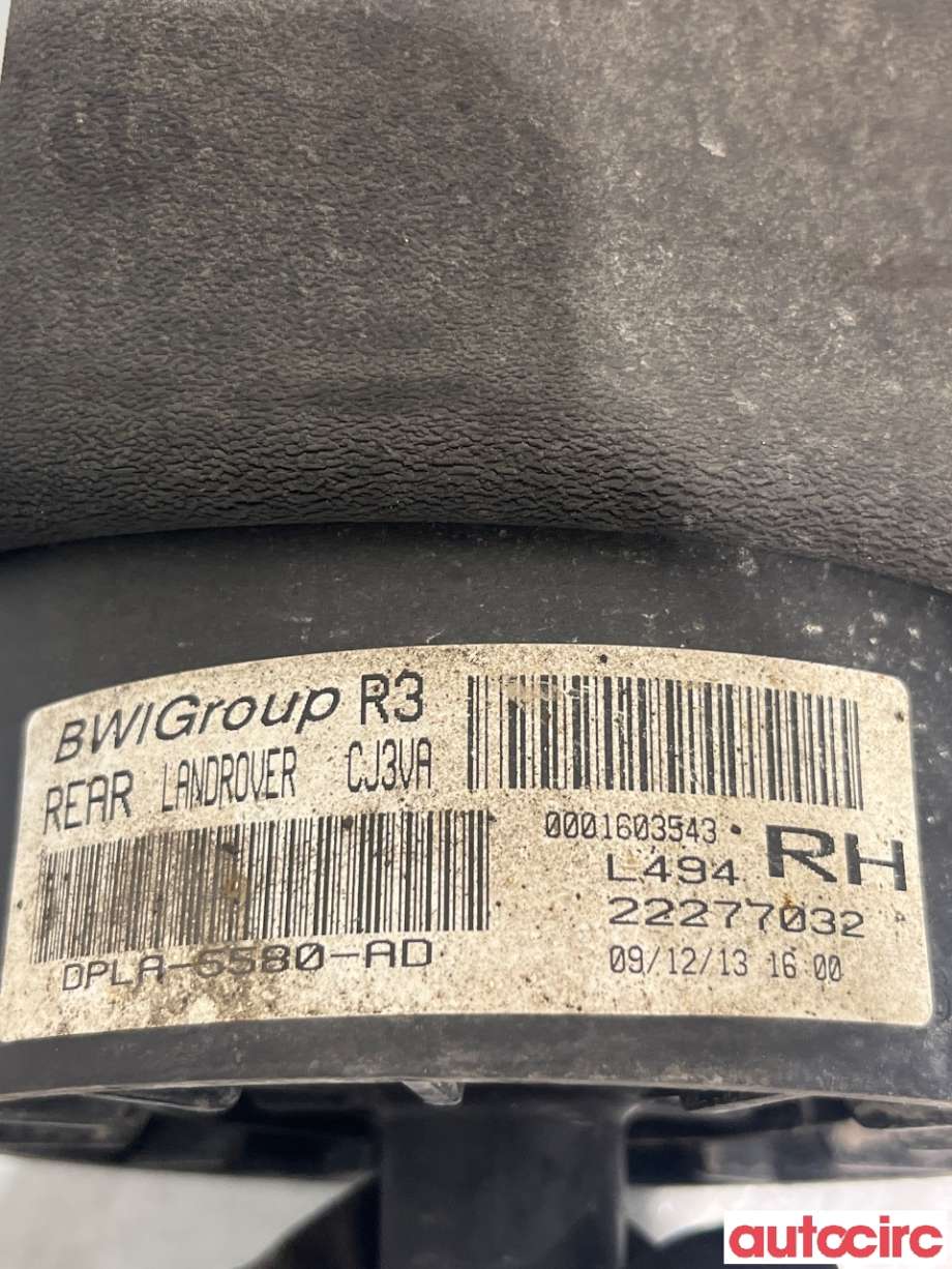 Fjær foran nivå luftpute/belg til Land Rover Range Rover 2013-->> (Type IV)  (LR044853|)