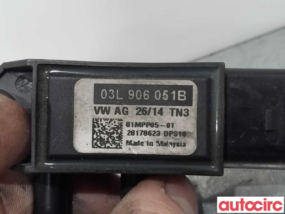 Diverse deler til Škoda Octavia 2013-2016 (Type III, Fase 1)  (SKODA|03L906051B|81MPP05-02|03L906051D)