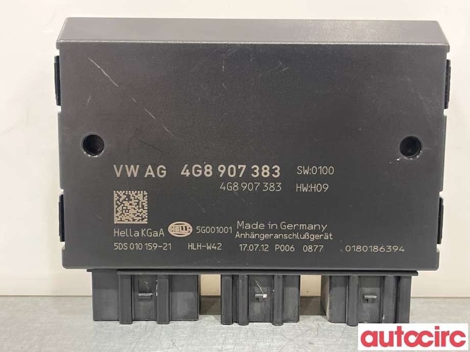 Styreenhet hengerfeste til Audi A6, Allroad 2012-2014 (Type III, Fase 1) (C7) (C7) (AUDI|4G8907383|5DS010159-21|4H0907383C)